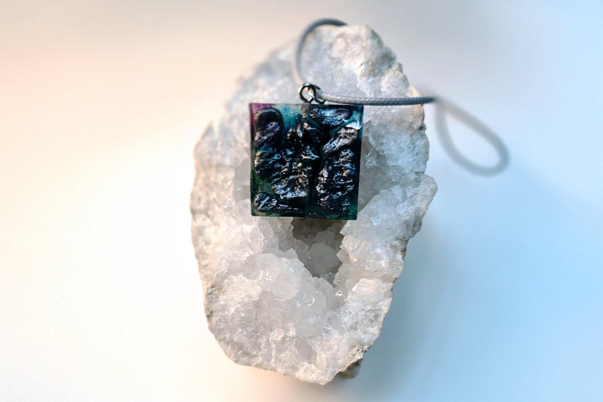 Anhänger Schmuck Mystikstein