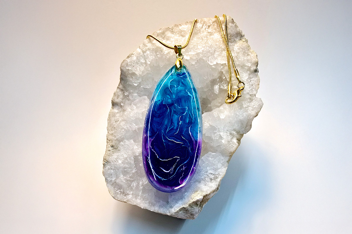 Halskette Azure Whirl